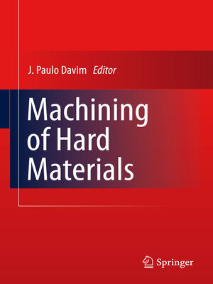 cover image of Machining of Hard Materials